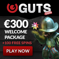 Guts casino free spins